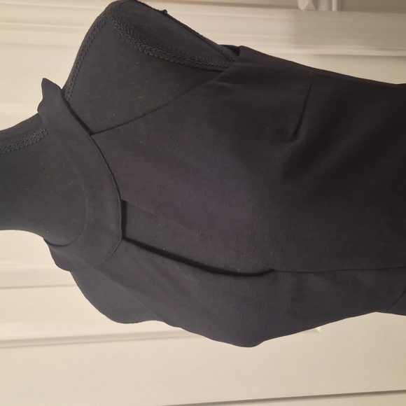 Adelyne Rae sleeveless Black Dress with ruffles - S - Picture 5 of 13